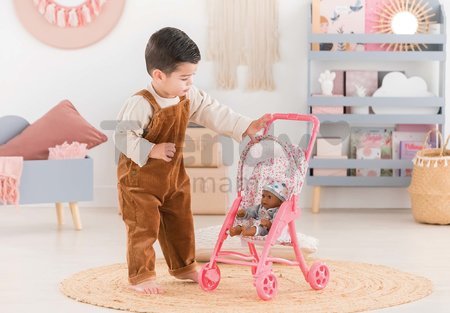 Športový kočík so sklápacou strieškou Stroller Floral Corolle pre 30 cm bábiku od 18 mes