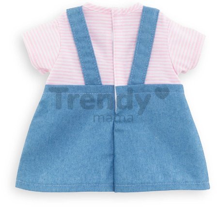 Oblečenie Dress Pink Sailor Bords de Loire Mon Premier Poupon Corolle pre 30 cm bábiku od 18 mes
