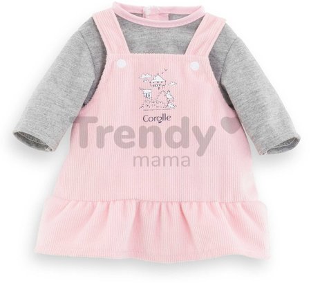 Oblečenie Dress & T-Shirt Bords de Loire Mon Premier Poupon Corolle pre 30 cm bábiku od 18 mes