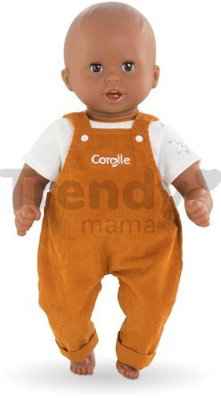 Oblečenie Velvet Overalls & T-Shirt Bords de Loire Mon Premier Poupon Corolle pre 30 cm bábiku od 18 mes