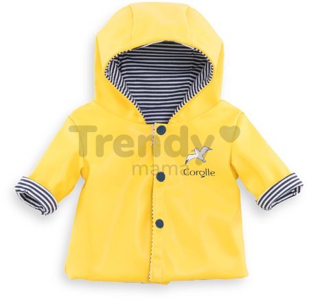 Oblečenie Rain Coat Bords de Loire Mon Premier Poupon Corolle pre 30 cm bábiku od 18 mes