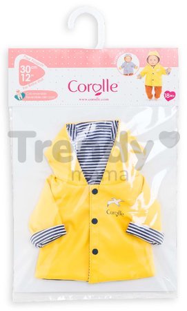 Oblečenie Rain Coat Bords de Loire Mon Premier Poupon Corolle pre 30 cm bábiku od 18 mes