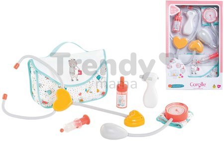 Lekárska taštička Large Doctor Set Corolle pre 30 cm bábiku 6 doplnkov od 18 mes