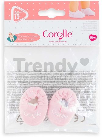 Topánky Slippers Pink Mon Premier Poupon Corolle pre 30 cm bábiku od 18 mes