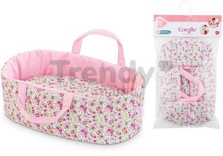 Prenosná postieľka Carry Bed Floral Corolle pre 30 cm bábiku od 18 mes