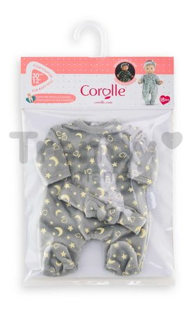 Pyžamo pre bábiku Pajamas & Headband Glow in the Dark Mon Premier Poupon Corolle pre 30 cm bábiku od 18 mes