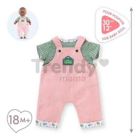 Tričko a overal pre bábiku T-shirt & Overall A Weekend in Paris Mon Premier Poupon Corolle pre 30 cm bábiku od 18 mes