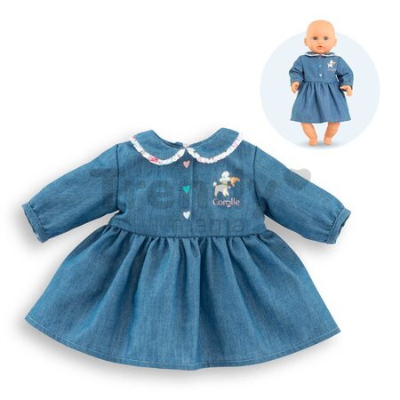 Šaty pre bábiku Dress A Weekend in Paris Mon Premier Poupon Corolle pre 30 cm bábiku od 18 mes