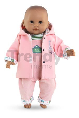 Pršiplášť pre bábiku Reversible Rain Coat A Weekend in Paris Mon Premier Poupon Corolle pre 30 cm bábiku od 18 mes