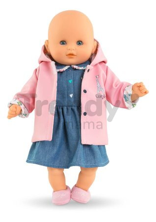 Pršiplášť pre bábiku Reversible Rain Coat A Weekend in Paris Mon Premier Poupon Corolle pre 30 cm bábiku od 18 mes