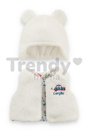 Vesta a čiapka pre bábiku Winter Set A Weekend in Paris Mon Premier Poupon Corolle pre 30 cm bábiku od 18 mes