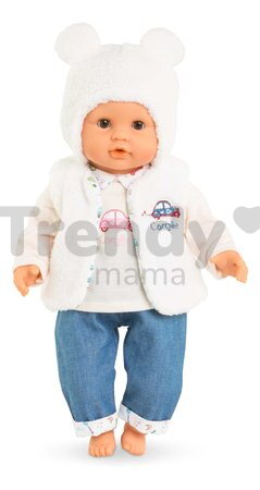 Vesta a čiapka pre bábiku Winter Set A Weekend in Paris Mon Premier Poupon Corolle pre 30 cm bábiku od 18 mes