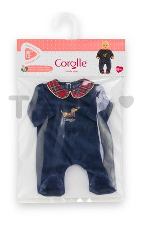 Pyžamo pre bábiku Pajamas Corolle Holidays Mon Premier Poupon Corolle vianočná edícia pre 30 cm bábiku od 18 mes