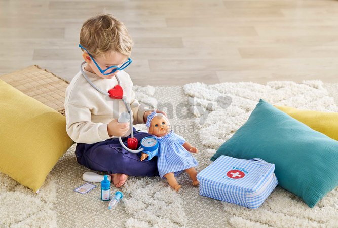 Lekárska taštička pre bábiku My Doctor Suitcase Corolle so zvukom a svetlom pre 30-42 cm bábiku 8 doplnkov od 18 mes