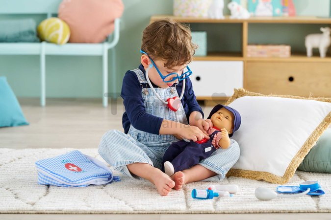 Lekárska taštička pre bábiku My Doctor Suitcase Corolle so zvukom a svetlom pre 30-42 cm bábiku 8 doplnkov od 18 mes