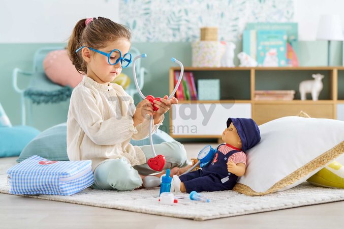 Lekárska taštička pre bábiku My Doctor Suitcase Corolle so zvukom a svetlom pre 30-42 cm bábiku 8 doplnkov od 18 mes