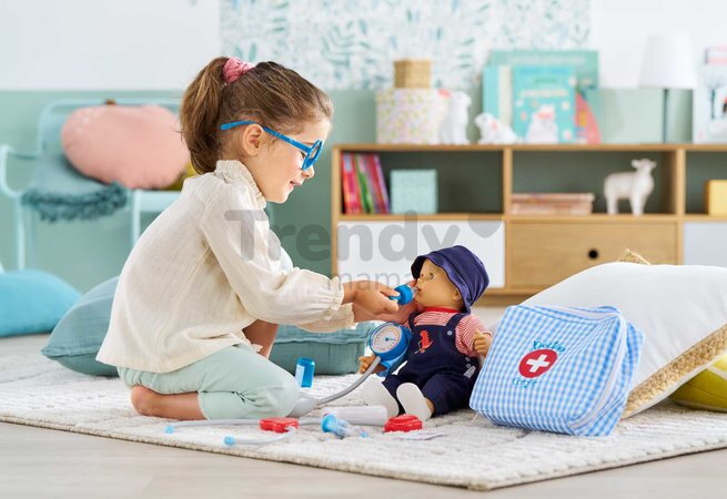Lekárska taštička pre bábiku My Doctor Suitcase Corolle so zvukom a svetlom pre 30-42 cm bábiku 8 doplnkov od 18 mes