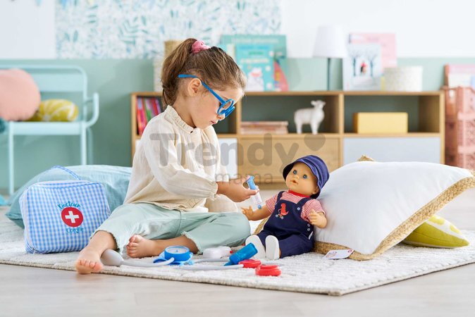 Lekárska taštička pre bábiku My Doctor Suitcase Corolle so zvukom a svetlom pre 30-42 cm bábiku 8 doplnkov od 18 mes