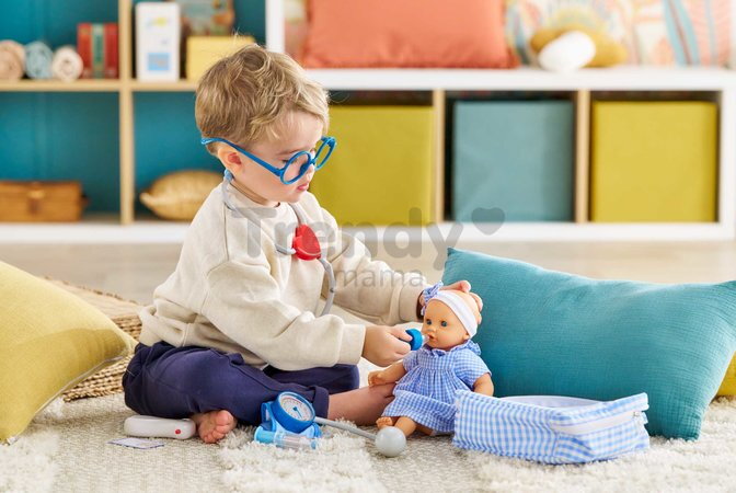Lekárska taštička pre bábiku My Doctor Suitcase Corolle so zvukom a svetlom pre 30-42 cm bábiku 8 doplnkov od 18 mes
