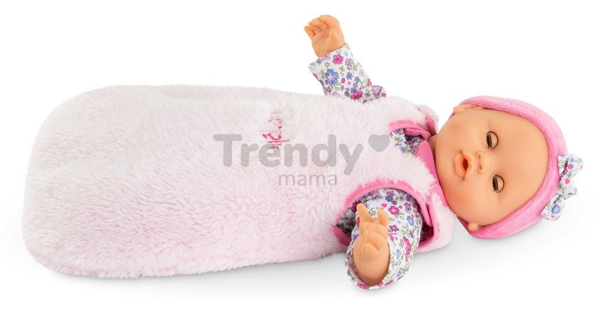 Spací vak pre bábiku Bag Sleeper Plush Corolle pre 30 cm bábiku od 18 mes