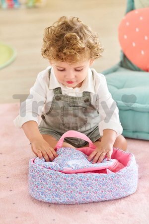 Prenosná postieľka pre bábiku Flowered Carry Bed Corolle pre 30 cm bábiku od 18 mes