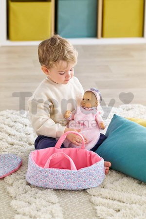 Prenosná postieľka pre bábiku Flowered Carry Bed Corolle pre 30 cm bábiku od 18 mes