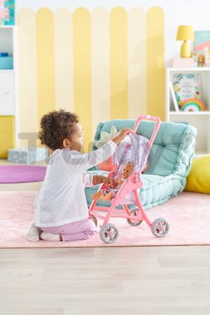 Športový kočík so sklápacou strieškou Flowered Stroller Corolle pre 30 cm bábiku od 18 mes