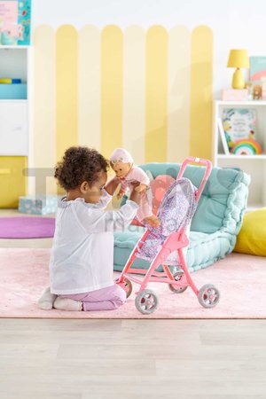 Športový kočík so sklápacou strieškou Flowered Stroller Corolle pre 30 cm bábiku od 18 mes