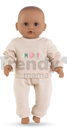 Tepláková súprava pre bábiku Beige Tracksuit Mon Premier Poupon Corolle pre 30 cm bábiku od 18 mes