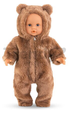Kombinéza pre bábiku Bunting Brown Bear Mon Premier Poupon Corolle pre 30 cm bábiku od 18 mes