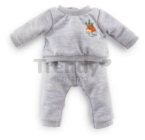 Tepláková súprava pre bábiku Grey Joggings Little Explorer Mon Premier Poupon Corolle pre 30 cm bábiku od 18 mes