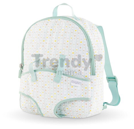 Batoh s klokankou Baby Doll Carrier Backpack Stars Corolle modrý pre 30 cm bábiku nastaviteľné popruhy