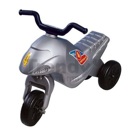 Odrážadlo SuperBike Mini Dohány strieborné od 18 mes