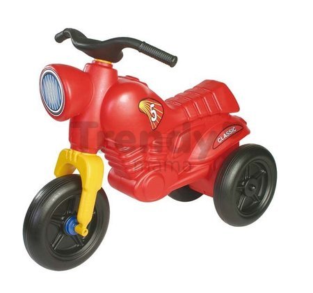 Odrážadlo Classic 5 Motorbike Dohány červené