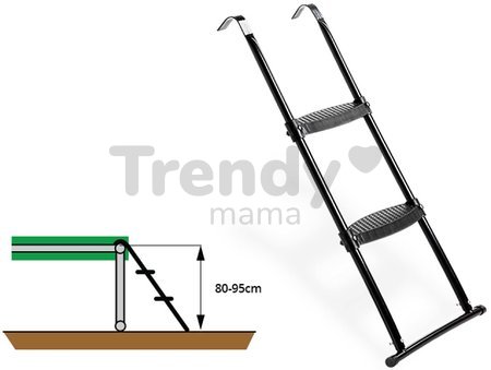 Rebrík na trampolínu Trampoline Ladder Exit Toys oceľový pre rám vo výške 80-95 cm