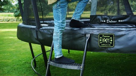 Rebrík na trampolínu Trampoline Ladder Exit Toys oceľový pre rám vo výške 65-80 cm