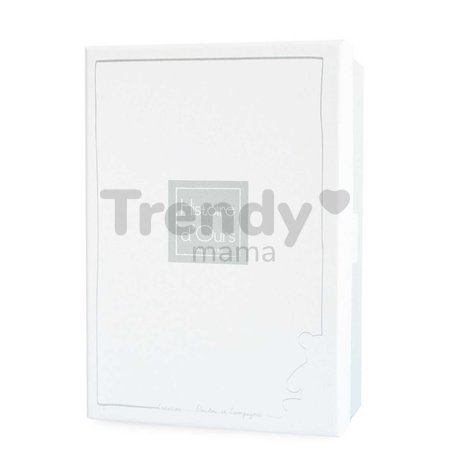Plyšový medvedík Ours Câlinour’s Beige Histoire d’ Ours v darčekovom balení béžový 35 cm od 0 mes