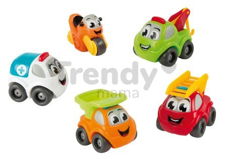 Autíčka Vroom Planet Smoby sada 10 kusov od 12 mes