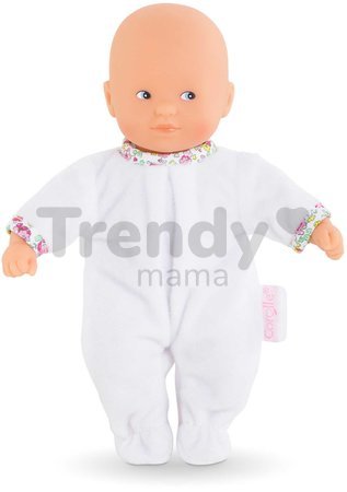 Bábika Mini Calin Good Night Blossom Garden Corolle s modrými očami pyžamom a vakom na spanie 20 cm od 18 mes