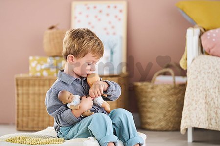 Bábika Mini Calin Rabbits Mon Premier Poupon Corolle s hnedými očami 20 cm od 18 mes