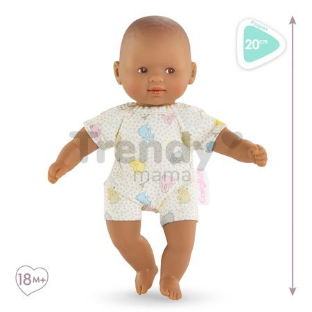 Bábika Mini Calin Rabbits Mon Premier Poupon Corolle s hnedými očami 20 cm od 18 mes