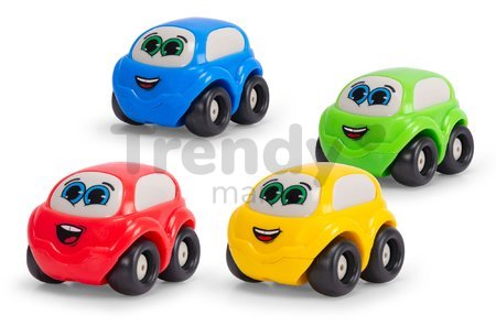 Autíčko Vroom Planet Smoby rôzne farby dĺžka 7 cm na karte od 12 mes