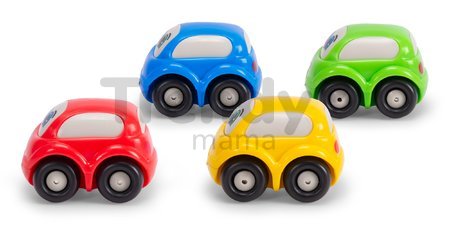 Autíčko Vroom Planet Smoby rôzne farby dĺžka 7 cm na karte od 12 mes