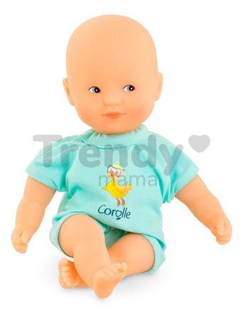 Bábika do vane Mini Bath Blue Mon Premier Poupon Corolle s modrými očami 20 cm od 18 mes