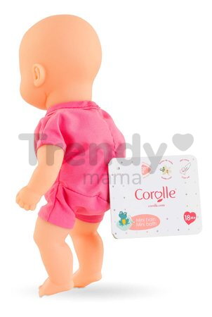 Bábika do vane Mini Bath Pink Mon Premier Poupon Corolle s hnedými očami 20 cm od 18 mes