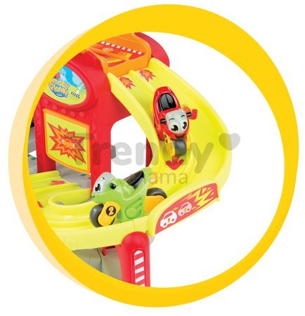 Autodráha Vroom Planet Smoby elektronická s autíčkom a 2 motorkami od 18 mes