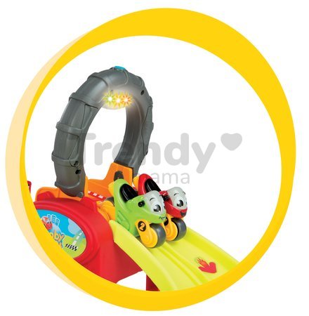 Autodráha Vroom Planet Smoby elektronická s autíčkom a 2 motorkami od 18 mes
