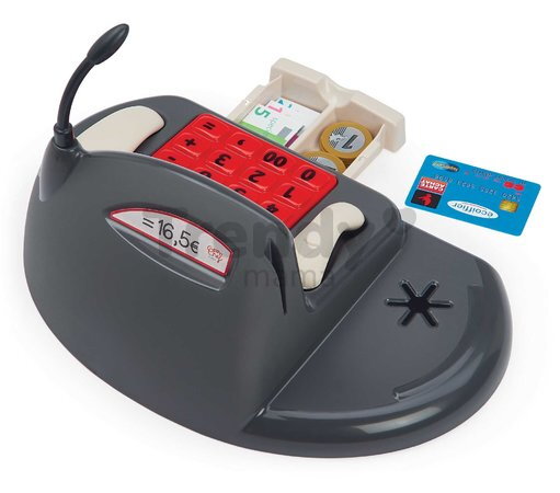 Pokladňa Bubble Shop Écoiffier s nákupným košíkom a 26 doplnkami od 18 mes