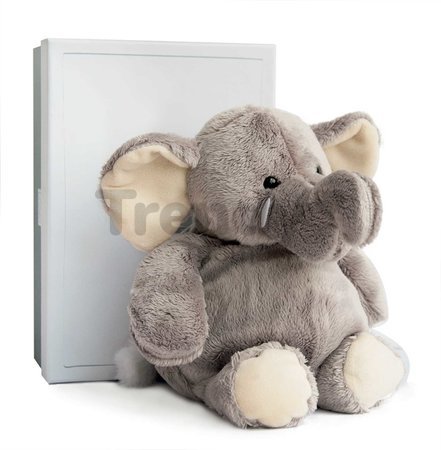 Plyšový sloník Elephant Histoire d’ Ours sivý 23 cm v darčekovom balení od 0 mes