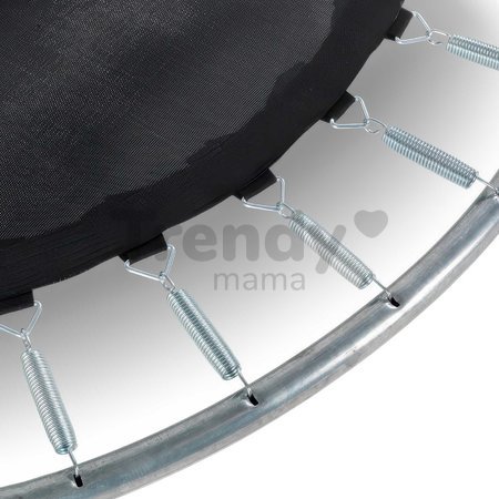 Trampolína Silhouette Ground Sports Exit Toys prízemná okrúhla 183 cm priemer čierna